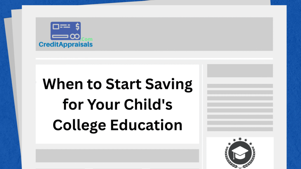 when to start saving for child's college