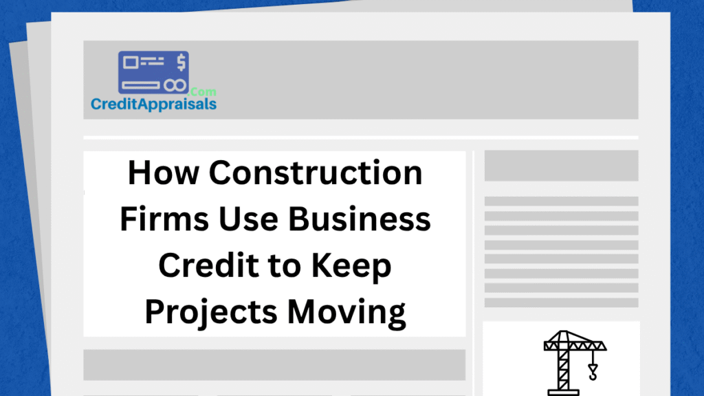 How Construction Firms Use Business Credit to Keep Projects Moving