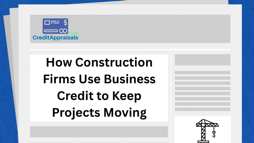 How Construction Firms Use Business Credit to Keep Projects Moving